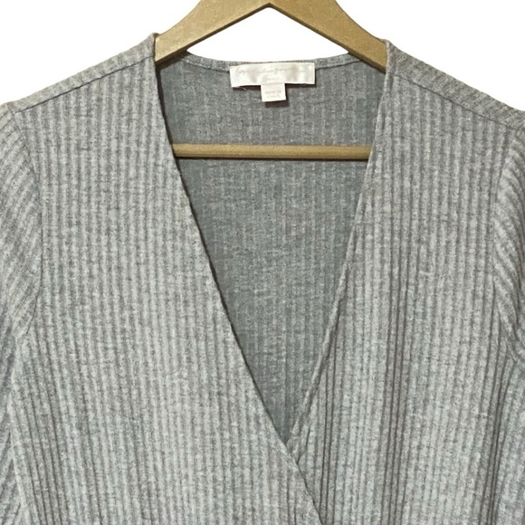 Spiritual Gangster Emma Ribbed Drawstring Waist Jumpsuit Women Small 6 Grey NWOT - Picture 7 of 13